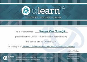 SVS Ulearn